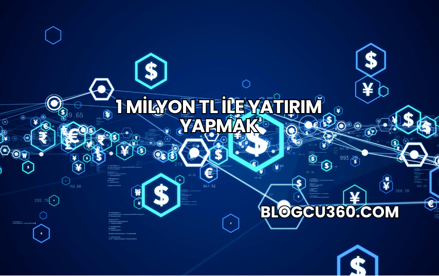 1 Milyon TL ile Yatırım Yapmak