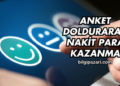 Anket Doldurarak Nakit Para Kazanma