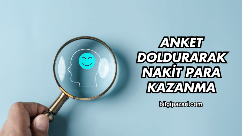Anket Doldurarak Nakit Para Kazanma