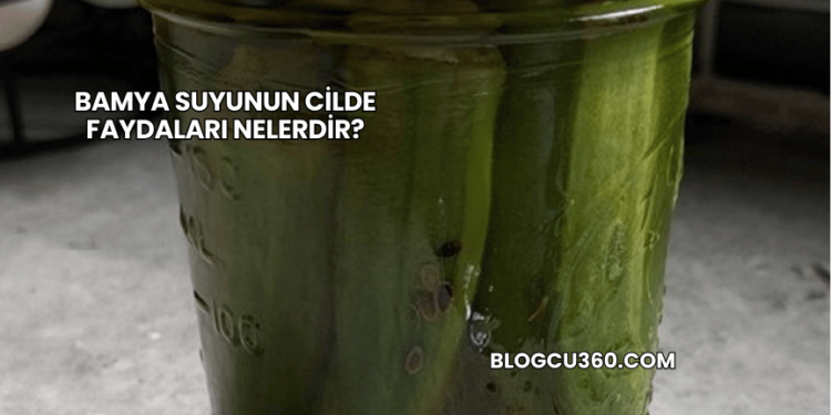 Bamya Suyunun Cilde Faydaları Nelerdir?