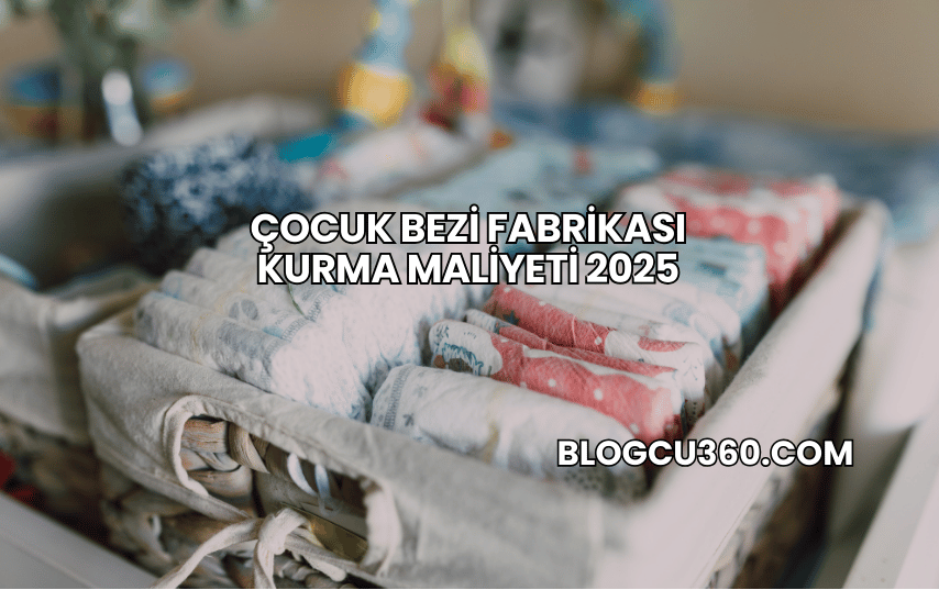 Çocuk Bezi Fabrikası Kurma Maliyeti 2025