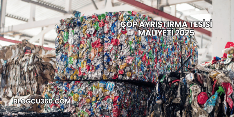 Çöp Ayrıştırma Tesisi Maliyeti 2025