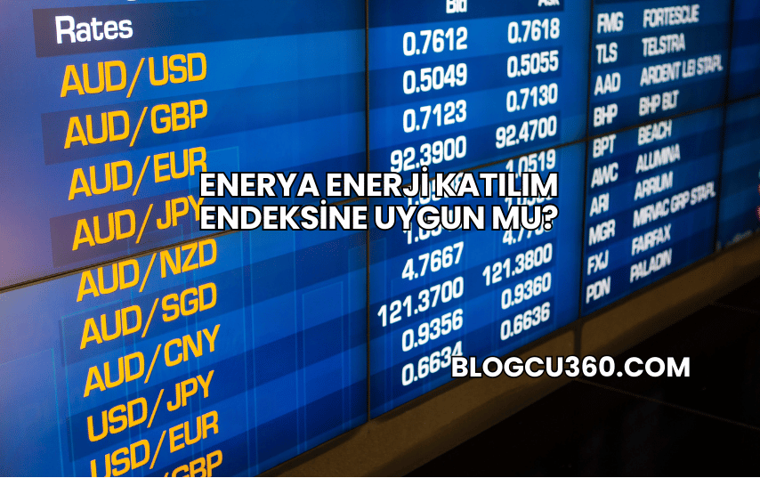 Enerya Enerji Katılım Endeksine Uygun mu?