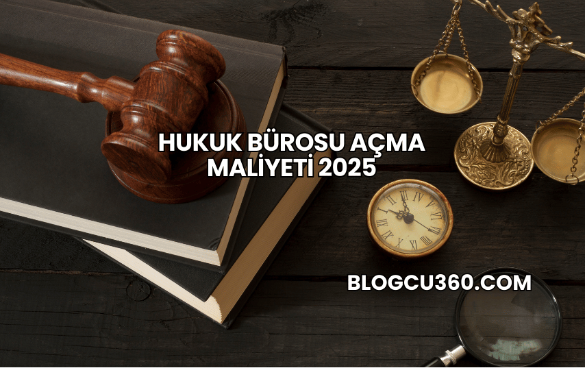 Hukuk Bürosu Açma Maliyeti 2025