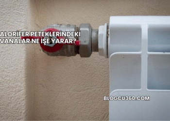 Kalorifer Peteklerindeki Vanalar Ne İşe Yarar?