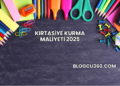 Kırtasiye Kurma Maliyeti 2025