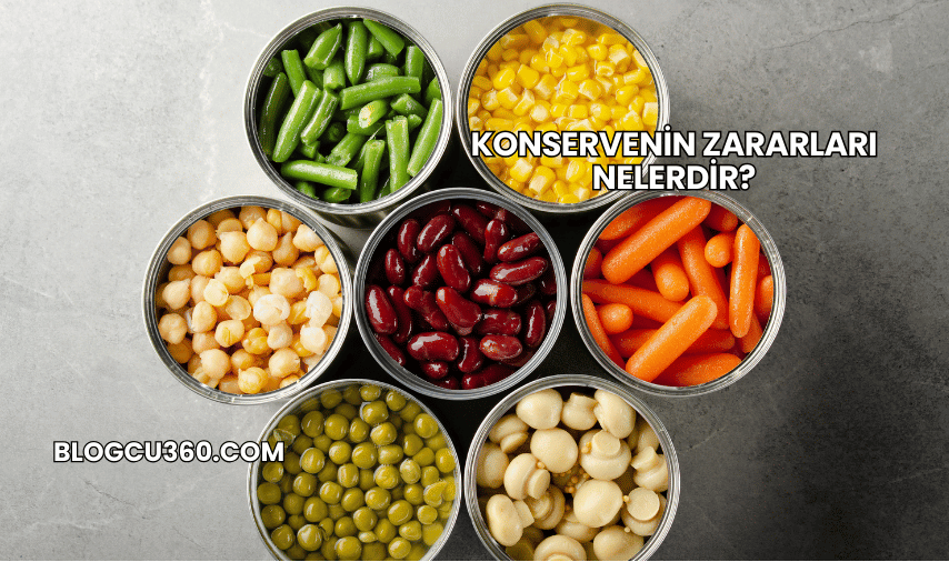 Konservenin Zararları Nelerdir?