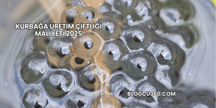 Kurbağa Üretim Çiftliği Maliyeti 2025