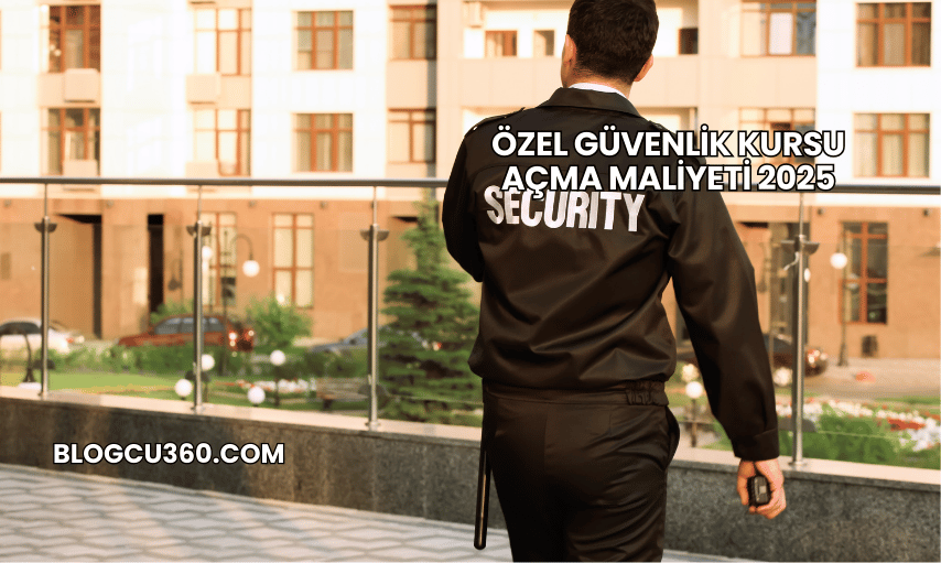 Özel Güvenlik Kursu Açma Maliyeti 2025