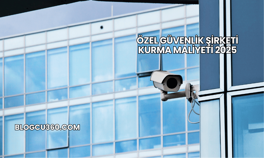 Özel Güvenlik Şirketi Kurma Maliyeti 2025