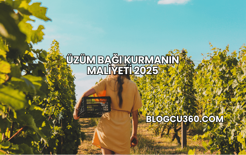 Üzüm Bağı Kurmanın Maliyeti 2025