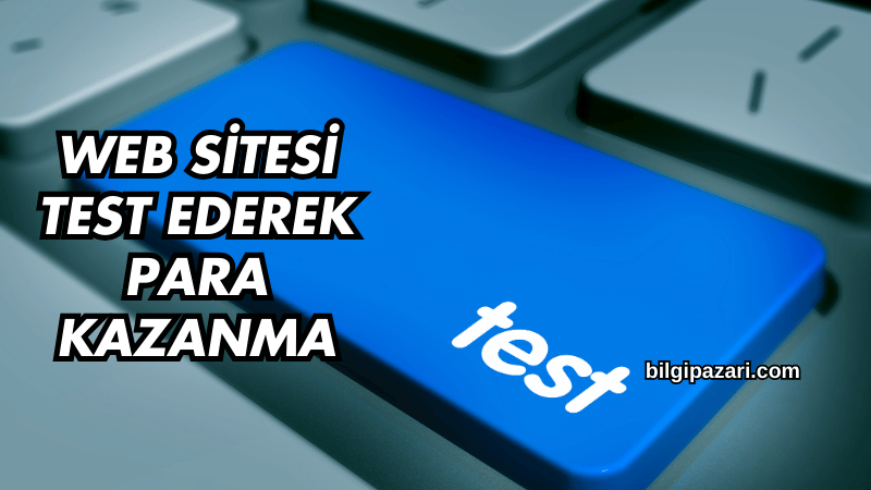 Web Sitesi Test Ederek Para Kazanma