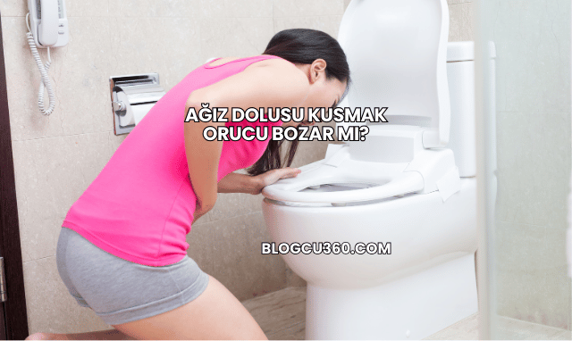 Ağız Dolusu Kusmak Orucu Bozar mı?