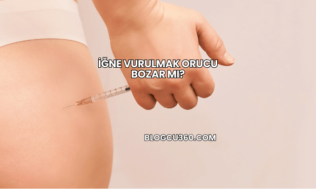 İğne Vurulmak Orucu Bozar mı?