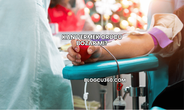 Kan Vermek Orucu Bozar mı?