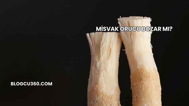 Misvak Orucu Bozar mı?