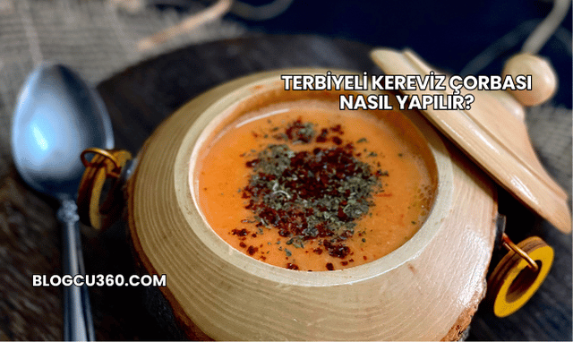 Terbiyeli Kereviz Çorbası Nasıl Yapılır?