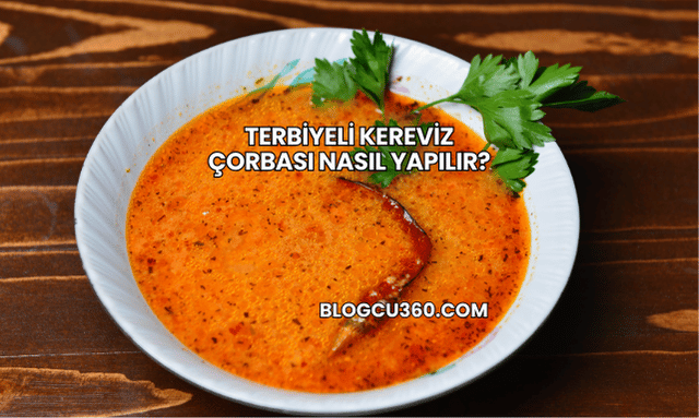 Terbiyeli Kereviz Çorbası Nasıl Yapılır?