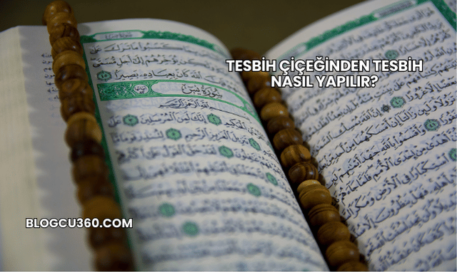 Tesbih Çiçeğinden Tesbih Nasıl Yapılır?