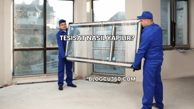 Tesisat Nasıl Yapılır?
