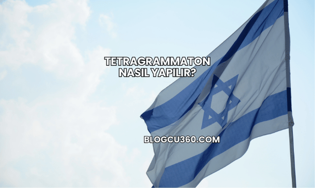 Tetragrammaton Nasıl Yapılır?