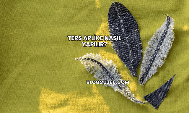 Ters Aplike Nasıl Yapılır?