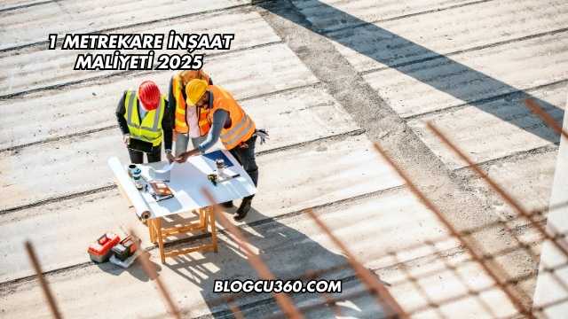 1 Metrekare İnşaat Maliyeti 2025