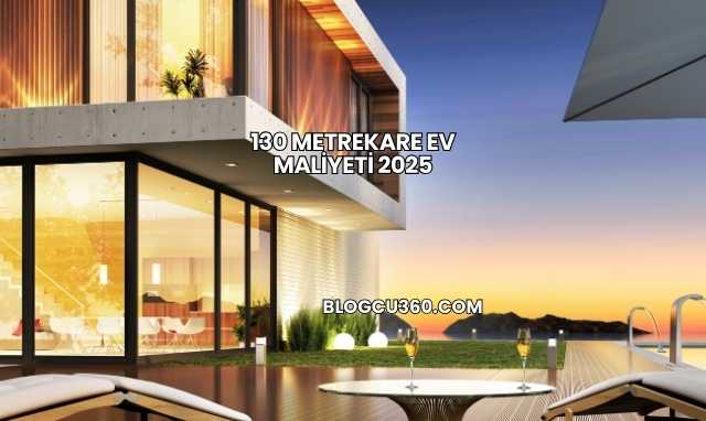 130 Metrekare Ev Maliyeti 2025