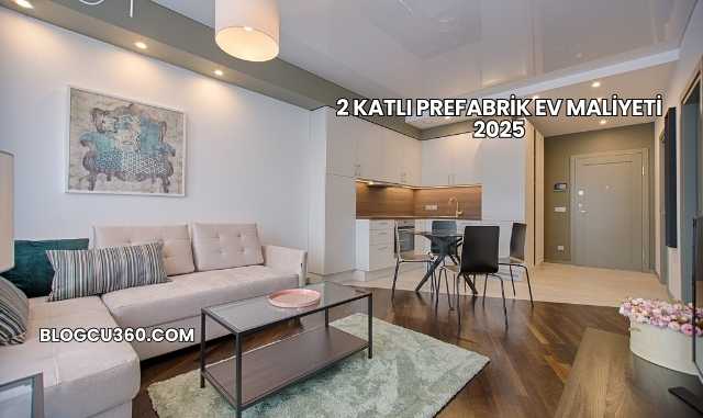 2 Katlı Prefabrik Ev Maliyeti 2025