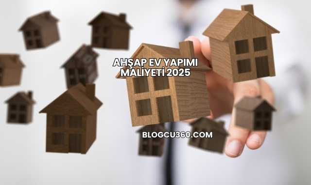 Ahşap Ev Yapımı Maliyeti 2025