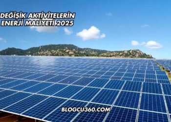 Değişik Aktivitelerin Enerji Maliyeti 2025