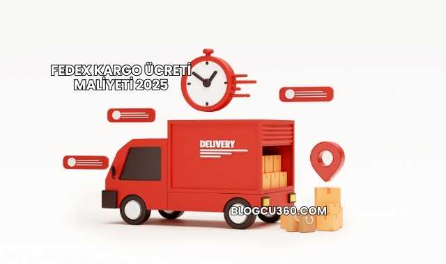 FedEx Kargo Ücreti Maliyeti 2025