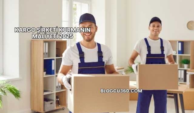 Kargo Şirketi Kurmanın Maliyeti 2025