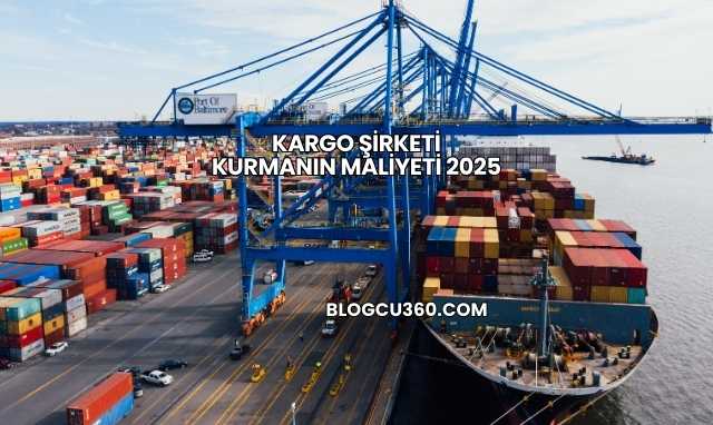 Kargo Şirketi Kurmanın Maliyeti 2025