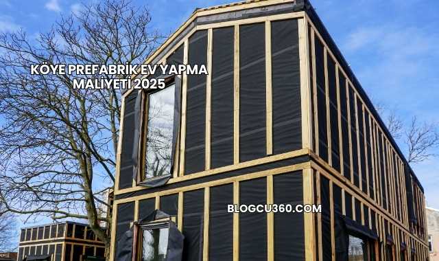 Köye Prefabrik Ev Yapma Maliyeti 2025