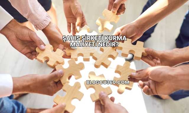 Şahıs Şirketi Kurma Maliyeti Nedir?