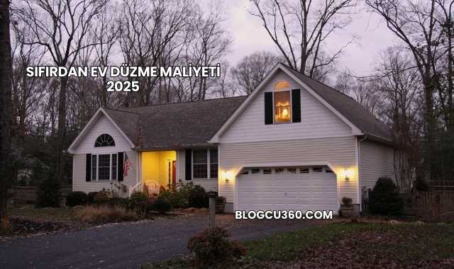 Sıfırdan Ev Düzme Maliyeti 2025