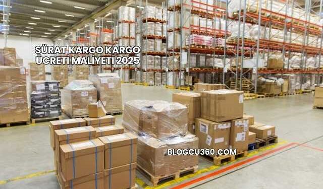 Sürat Kargo Kargo Ücreti Maliyeti 2025