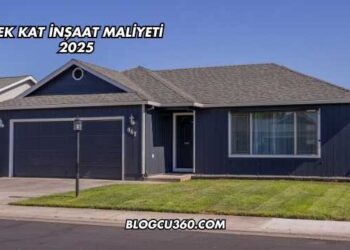 Tek Kat İnşaat Maliyeti 2025