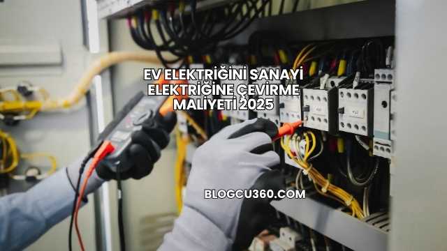 Ev Elektriğini Sanayi Elektriğine Çevirme Maliyeti 2025