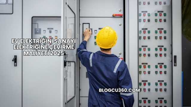 Ev Elektriğini Sanayi Elektriğine Çevirme Maliyeti 2025