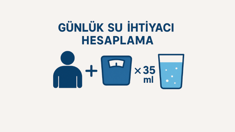 Günlük Su İhtiyacı Hesaplama