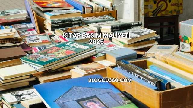 Kitap Basım Maliyeti 2025