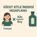 Vücut Kitle İndeksi Hesaplama