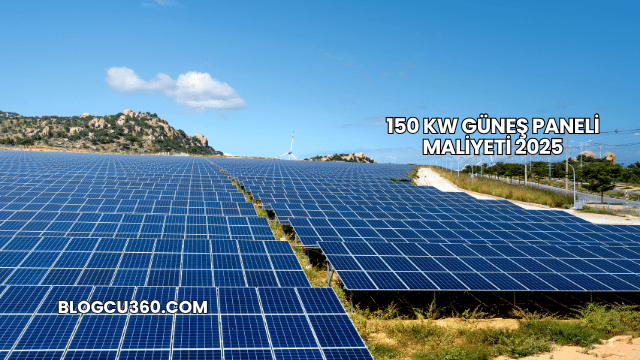 150 KW Güneş Paneli Maliyeti 2025