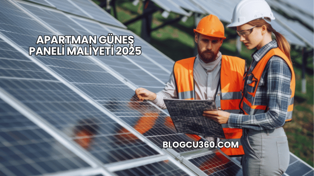 Apartman Güneş Paneli Maliyeti 2025