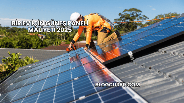 Bir Ev İçin Güneş Paneli Maliyeti 2025